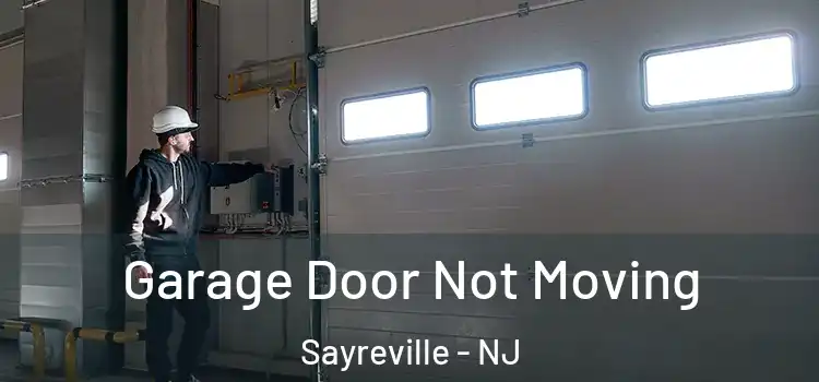  Garage Door Not Moving Sayreville - NJ